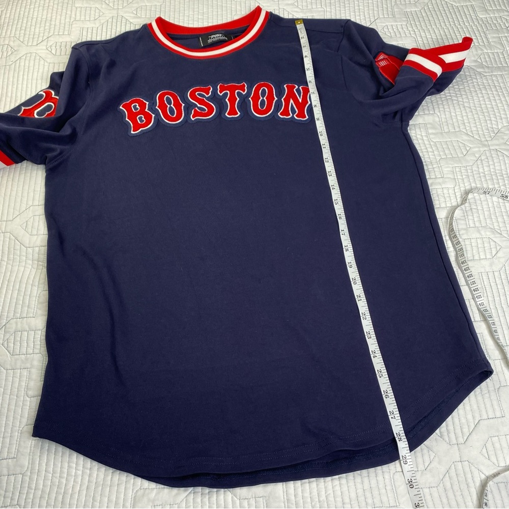 Boston Navy Blue Men's Shirt - Picture 3 of 9